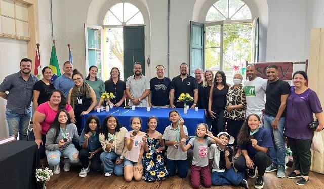 Projeto do Serviço de Convivência e Fortalecimento de Vínculos (SCFV) de Biguaçu estimula leitura e escrita entre crianças e adolescentes
