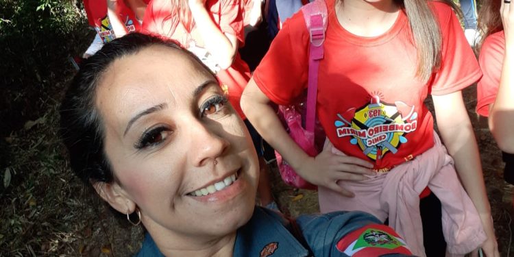 SEMANA DO MEIO AMBIENTE, ALUNOS DO PROJETO BOMBEIRO MIRIM PARTICIPAM DE TRILHA ECOLÓGICA