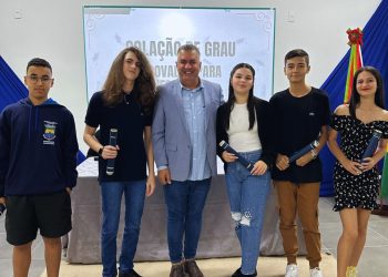 Estudantes da Rede Municipal aprovados no IFSC recebem da Secretaria de Educação os Certificados de Conclusão
