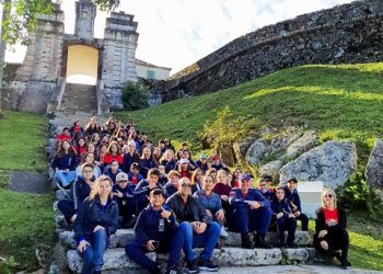 ESTUDANTES DO PROJETO BOMBEIRO MIRIMDEGOVERNAOR CELSO RAMOS VISITAM ILHA DO ANHATOMIRIM
