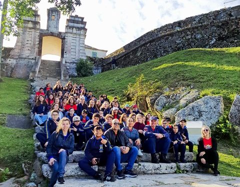 ESTUDANTES DO PROJETO BOMBEIRO MIRIMDEGOVERNAOR CELSO RAMOS VISITAM ILHA DO ANHATOMIRIM