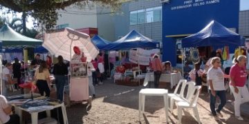 PROJETO FEIRA NA PRAÇA REÚNE PEÇAS DE ARTESANATO, ALIMENTOS E OPORTUNIDADES DE NEGÓCIO NA PRAÇA 6 DE NOVEMBRO EM GANCHOS DO MEIO