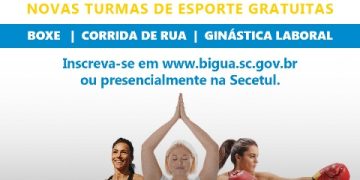 Prefeitura de Biguaçu abre novas turmas de Boxe, Corrida de Rua e Ginástica Laboral