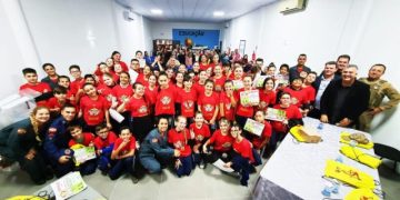 FORMATURA DA 1ª EDIÇÃO DO PROJETO BOMBEIRO MIRIM É REALIZADA EM GOVERNADOR CELSO RAMOS