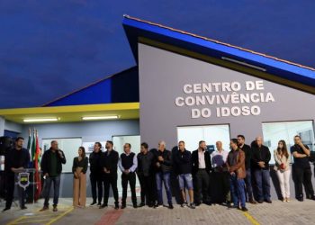 Inauguração do centro do idoso