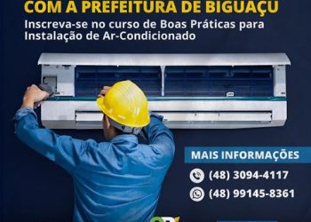 curso gratuito de Boas Práticas para Instalação de Ar Condicionado