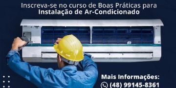 curso gratuito de Boas Práticas para Instalação de Ar Condicionado mês julho