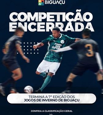Termina a 7ª Edição dos jogos de Inverno de Biguaçu