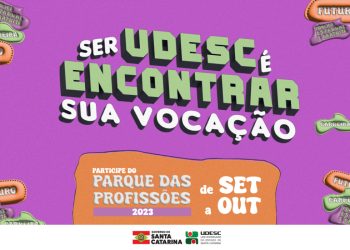 Parque das Profissões Udesc terá atividades para escolas a partir de segunda