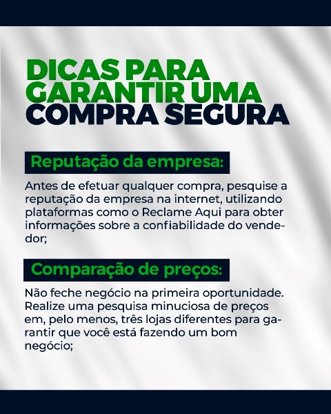 Órgão dá dicas evitar golpes de compras