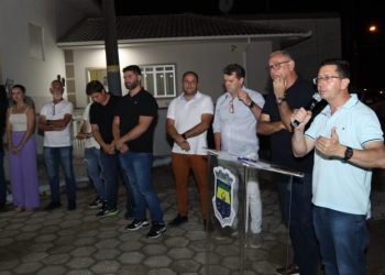 Em solenidade, Prefeitura Municipal inaugura diversas vias públicas do Bairro Areias de Cima
