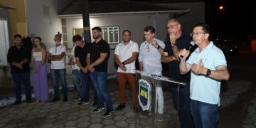 Em solenidade, Prefeitura Municipal inaugura diversas vias públicas do Bairro Areias de Cima