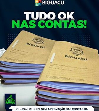 Parecer - Tudo certo com as contas da Prefeitura