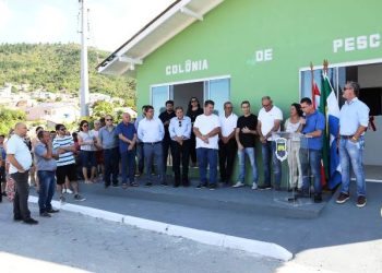Reinauguração da Colônia de Pescadores em Canto dos Ganchos.