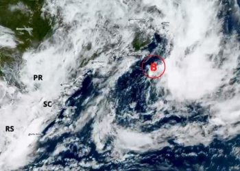 Defesa Civil monitora formação de ciclone atípico em alto mar e alerta para impactos na costa catarinense