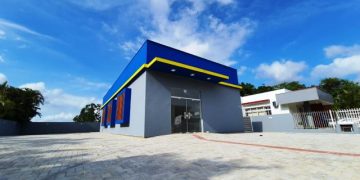 Obras construção da UBS do Bairro Areias do Meio em fase final