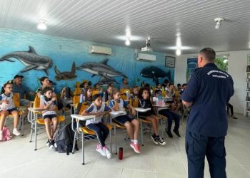 Projeto Bombeiro Mirim de Governador Celso Ramos tem aula inaugural do primeiro semestre nesta terça-feira 12-03