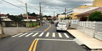Bairro Areias do Meio Recebe 1.446 Metros de Novo Asfalto obras