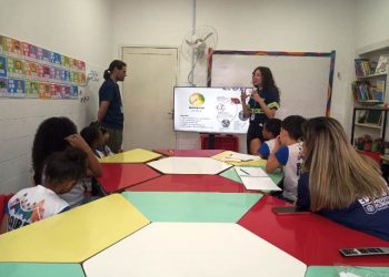 Casan faz oficina com crianças sobre dengue e doenças transmitidas pela água