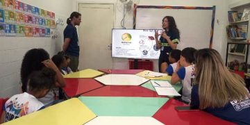 Casan faz oficina com crianças sobre dengue e doenças transmitidas pela água