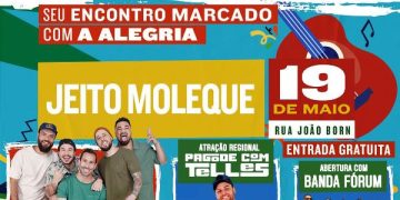 E para encerrar a Big Fest 2024, te convidamos para “pagodear” HOJE (19) com o grupo Jeito Moleque