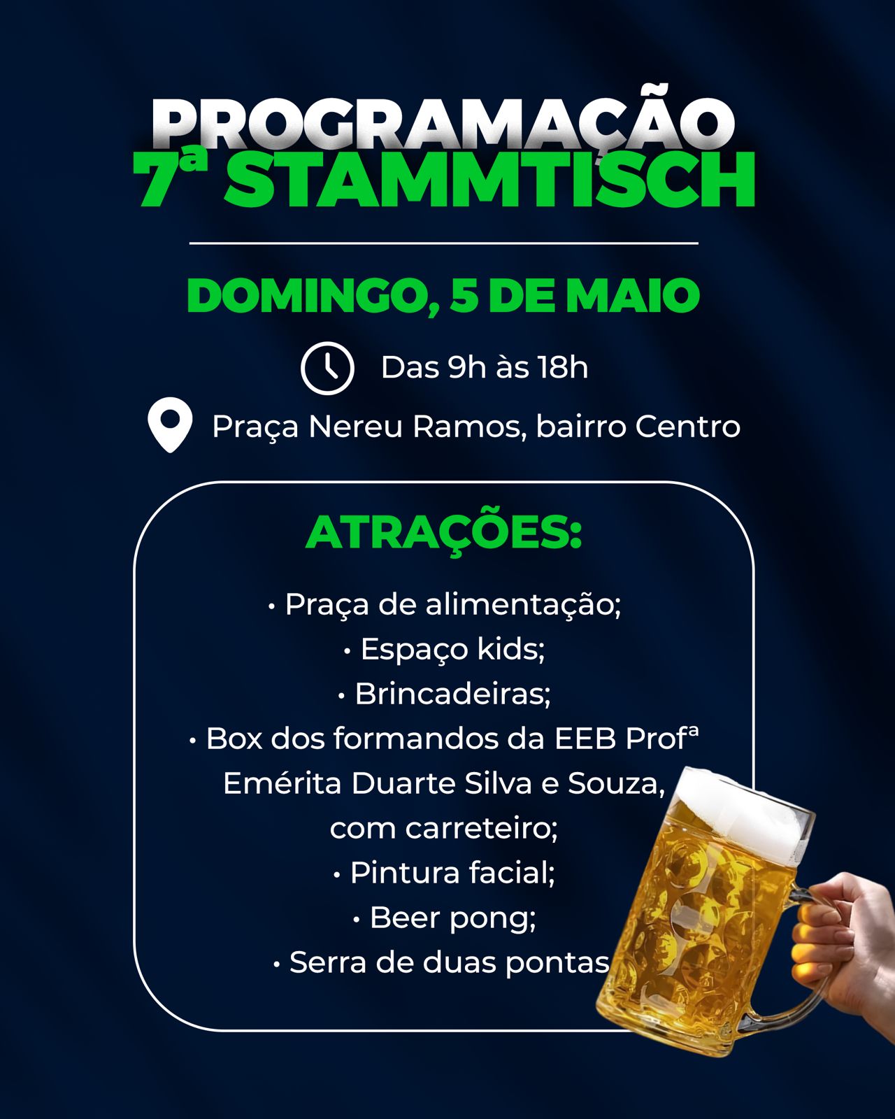 Programação stammtisch