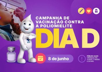 Dia D da Campanha de Vacinação contra a Poliomielite é no próximo sábado