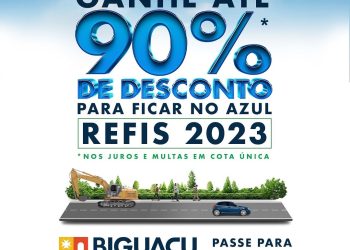 Ganhe 90% de desconto paraf icar no azul - Refis 2023