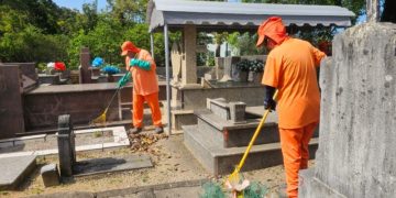Biguaçu reforça manutenções em preparação para o período de Finados