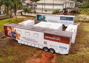 Aulas de instalações hidraulicasserão ministradas na escola móvel do Senai - Foto Fernando Mendes (DICOM PMB)