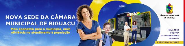 A reforma do prédio que será a nova sede da Câmara Municipal de Biguaçu está em reta final.