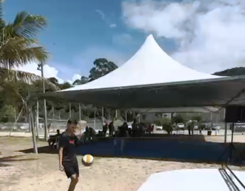 Domingo de muita animação nos Jogos de Verão