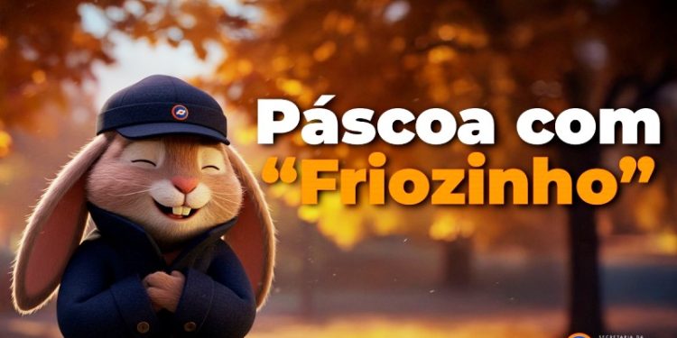 Frente fria chega a Santa Catarina na Sexta-feira Santa e muda o tempo durante o feriadão de Páscoa