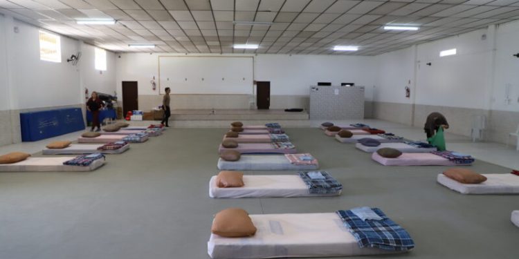 Assistência Social de Biguaçu abre abrigo provisório para pessoas em situação de rua