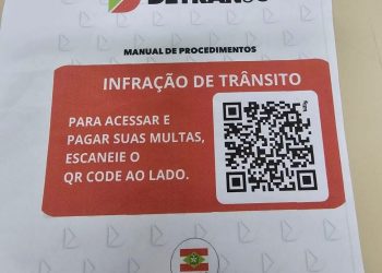 Detran/SC alerta população sobre golpe da multa no para-brisa do carro