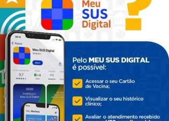 Você conhece o Aplicativo Meu SUS Digital?