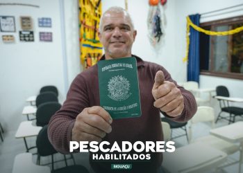 Pescadores hailitados prontos para navegar!