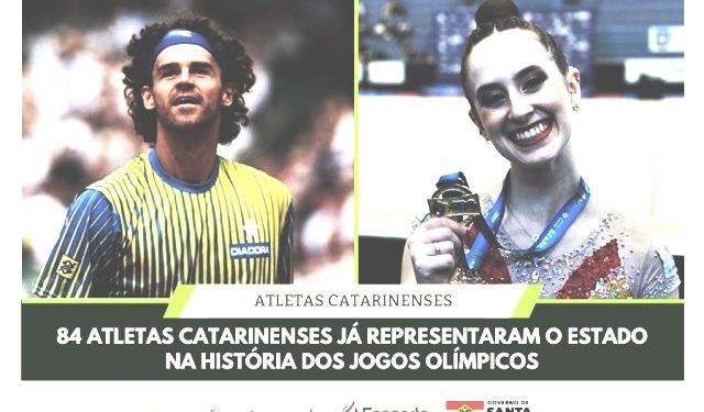 Santa Catarina já teve 84 atletas representando o estado em Jogos Olímpicos