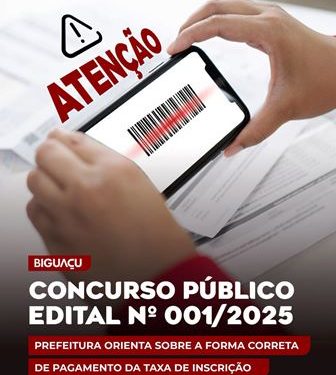 taxa inscrição