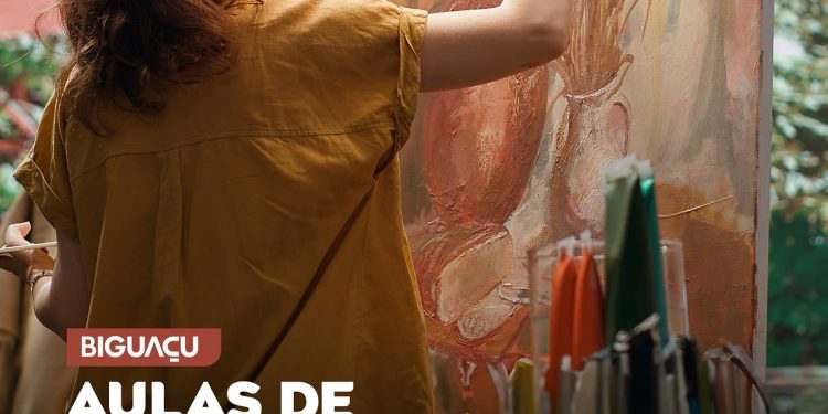 Oficina das Artes de Biguaçu abre 30 vagas para turmas de Pintura em Tela