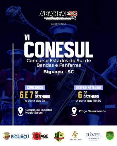 Bandas e fanfarras – Vem aí um fim de semana musical!