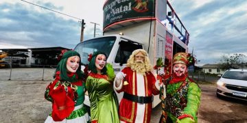 Expresso de Natal - Caravana estreia nos bairros de Biguaçu