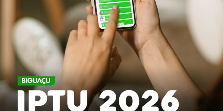 Boletos do IPTU 2026 disponíveis para emissão em Biguaçu – Receita