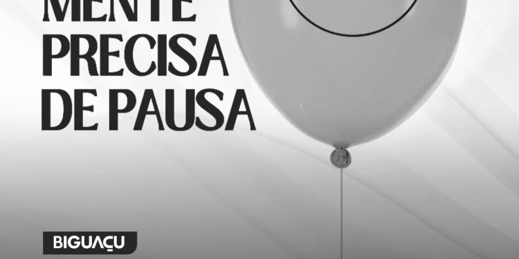 Sua mente precisa de pausa!