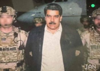 Suposta foto de Maduro capturado por agentes dos EUA circula nas redes sociais