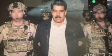 Suposta foto de Maduro capturado por agentes dos EUA circula nas redes sociais