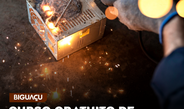 Programa Qualifica Biguaçu lança curso gratuito de Processo de Soldagem Eletrodo Revestido