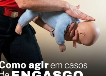 Capacitação orienta famílias de Biguaçu sobre como agir em casos de engasgo de bebês