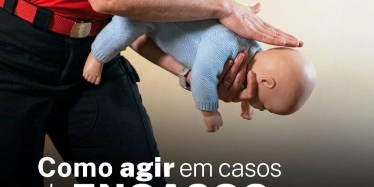 Capacitação orienta famílias de Biguaçu sobre como agir em casos de engasgo de bebês