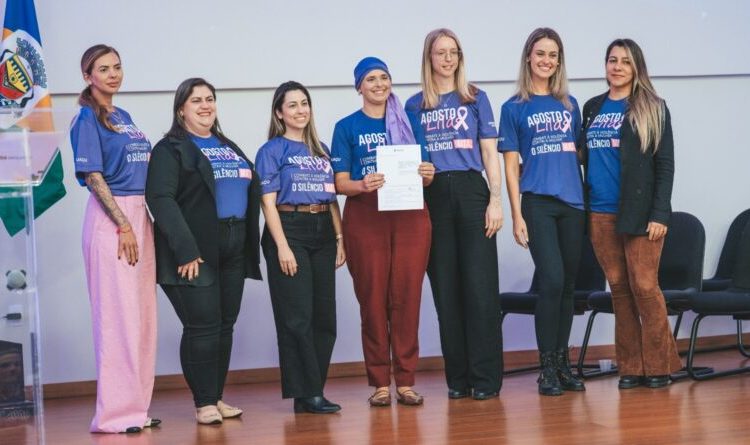 “O Silêncio Mata”: campanha Agosto Lilás de Biguaçu reforça importância da denúncia e da informação no combate à violência contra as mulheres